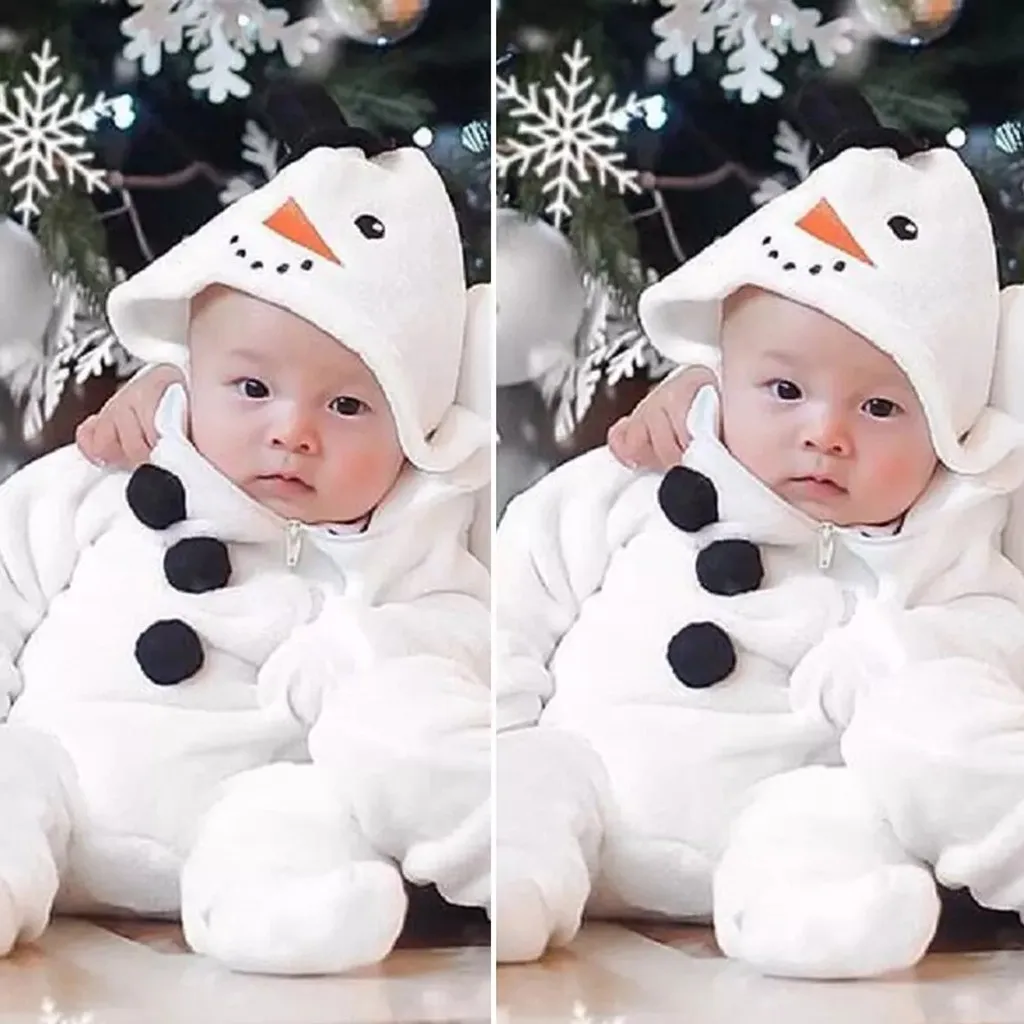 Рождественская одежда для малышей; милый комбинезон для новорожденных; комбинезон для младенцев мальчиков девочек; карнавальный костюм «Мой Прекрасный Рождественский Снеговик»; зимняя теплая одежда