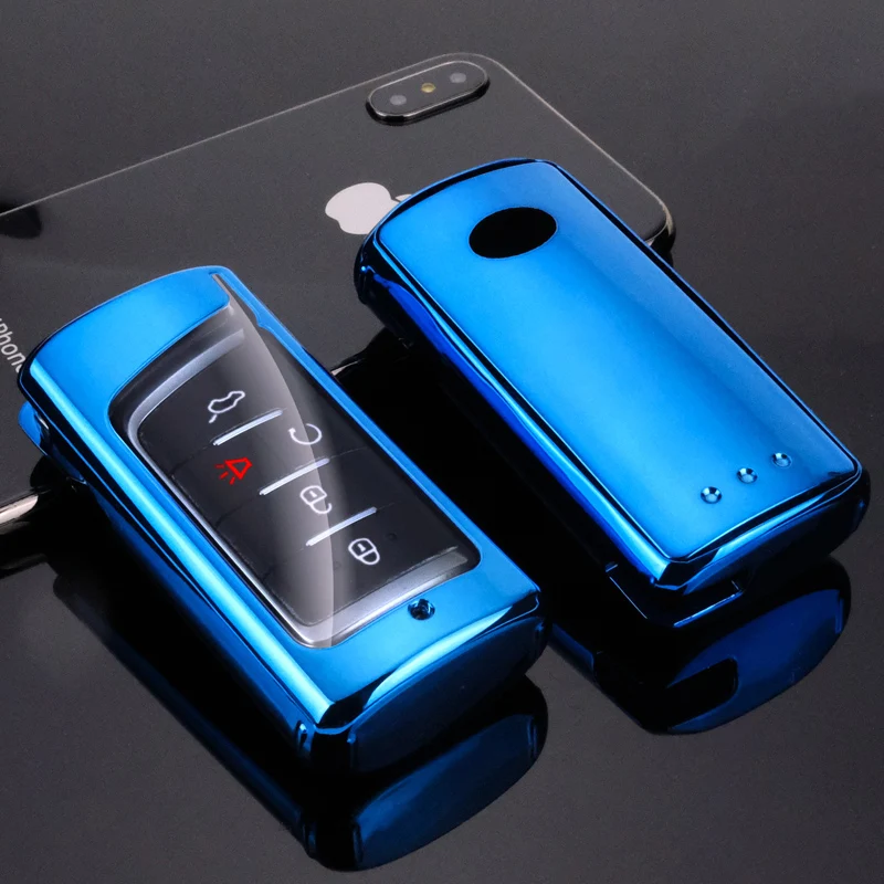 

TPU Car Auto Remote Key Case Cover Shell for Trumpchi GS7 GS8 GM8 GS5 GA6 GM6 Car Accessories