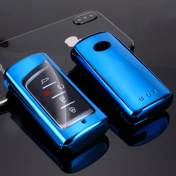 

TPU Car Auto Remote Key Case Cover Shell for Trumpchi GS7 GS8 GM8 GS5 GA6 GM6 Car Accessories Car Key Chain Ring