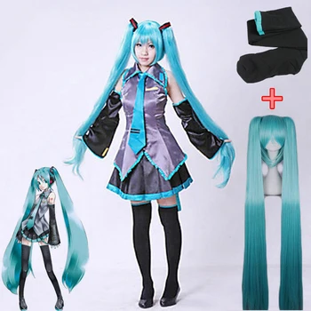 

Vocaloid Cosplay Hatsune Miku Cosplay Costume outfits Anime Cosplay harajuku Maid Dress Costumes for Halloween Party
