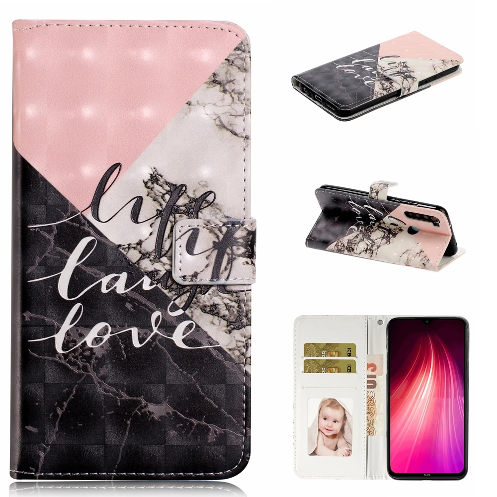 

For Redmi 7A Note7 Note8 Funda Flip Wallet Leather Case For Xiaomi Redmi Note 5 6 7 8 K20 Pro Card Cover Phone Accessories Etui