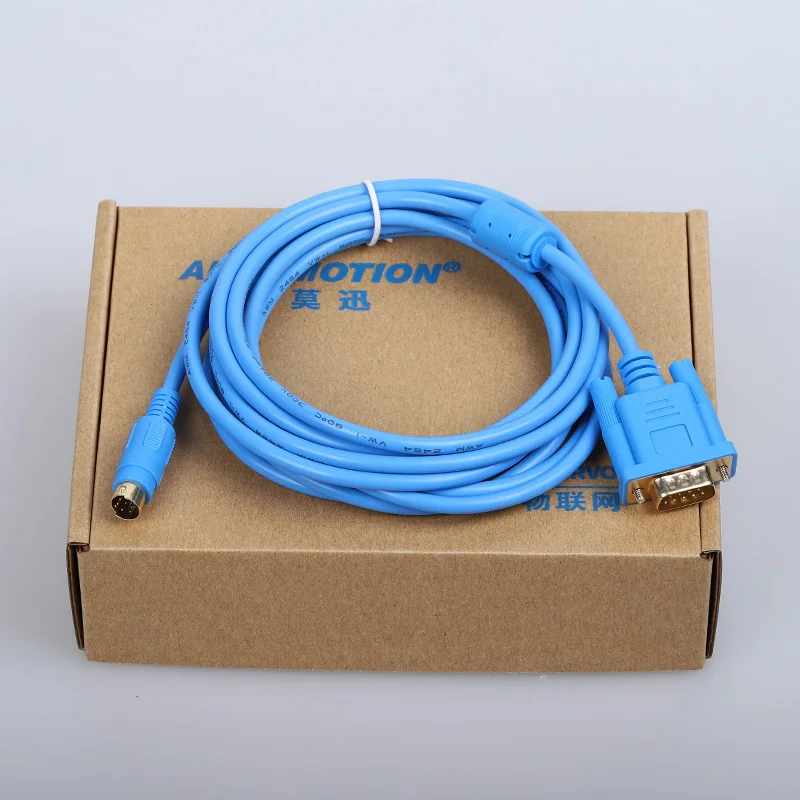 DOP-DVP Для Delta DOP-B серии HMI для Delta DVP серии PLC 9-pin типа «папа» и круглый 8-pin кабель