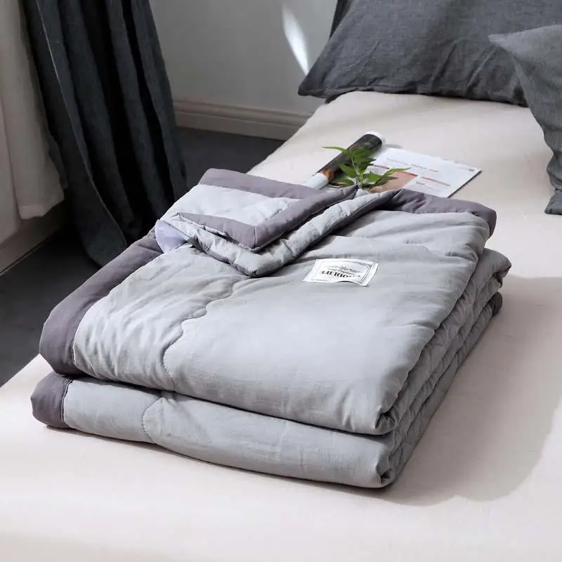 

37 Summer Air Conditioning Thermal Blanket for Bed Lightweight Breathable Sofa Blankets Home Decor Bedding Coverlet