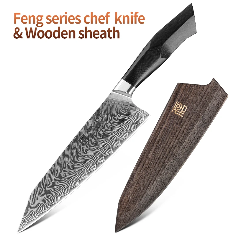 with Wooden sheath