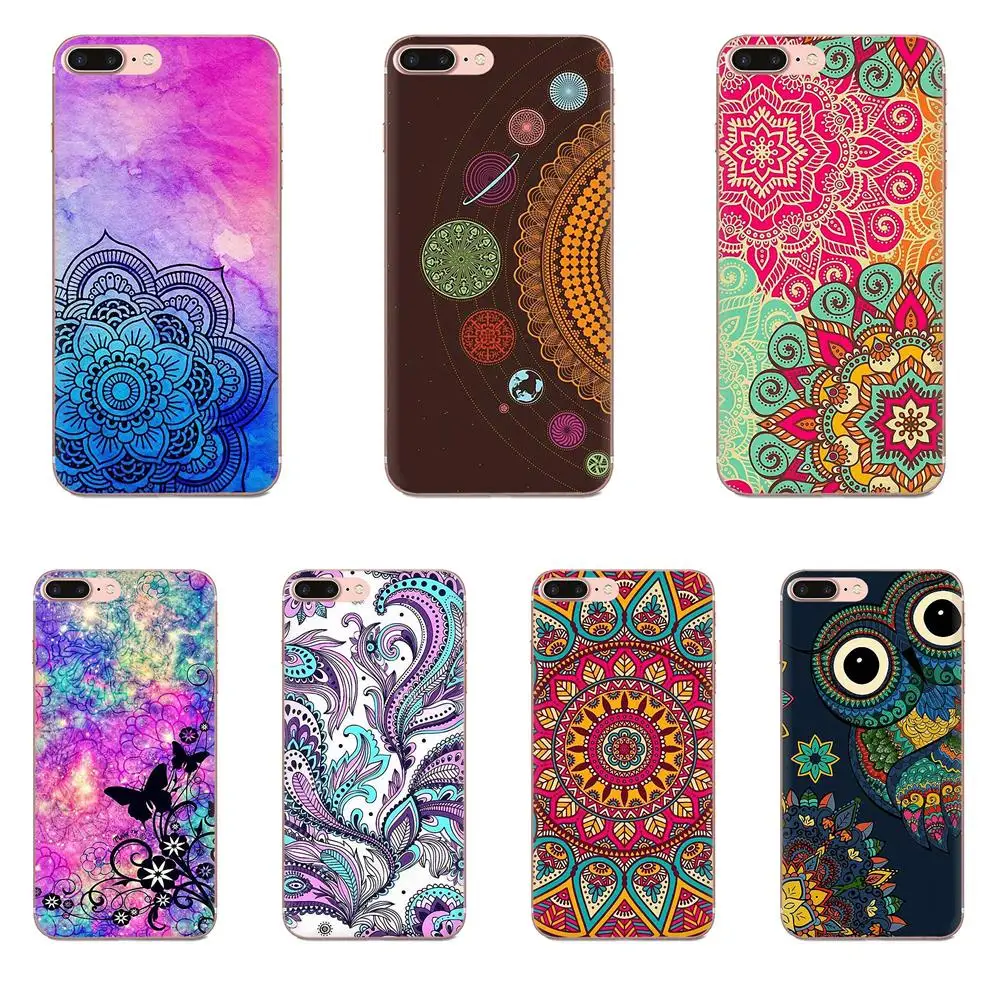 Мягкий чехол Mandalas Fondo De Pantalla для Samsung Galaxy J1 J3 J4 J5 J6 J7 A10 A20 A20E A3 A40 A5 A50 A7 2016 2017 2018 |