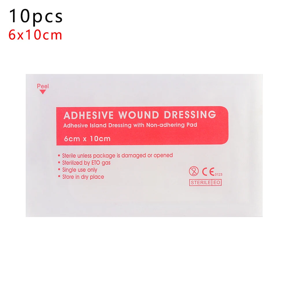 Amazon.com: AWD Medical Adhesive Island Dressing, Advanced Wound Dressing,  Lacerex Sterile Bordered, Non-Woven Gauze Bandage, Non-Stick, Latex-Free,  6