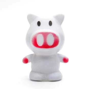 

8.5*5*6cm Lovely Colors Changing LED Little Pig Night Light Decoration Candle Lamp Nightlight Great Gift for Kids Bedroom Crafts