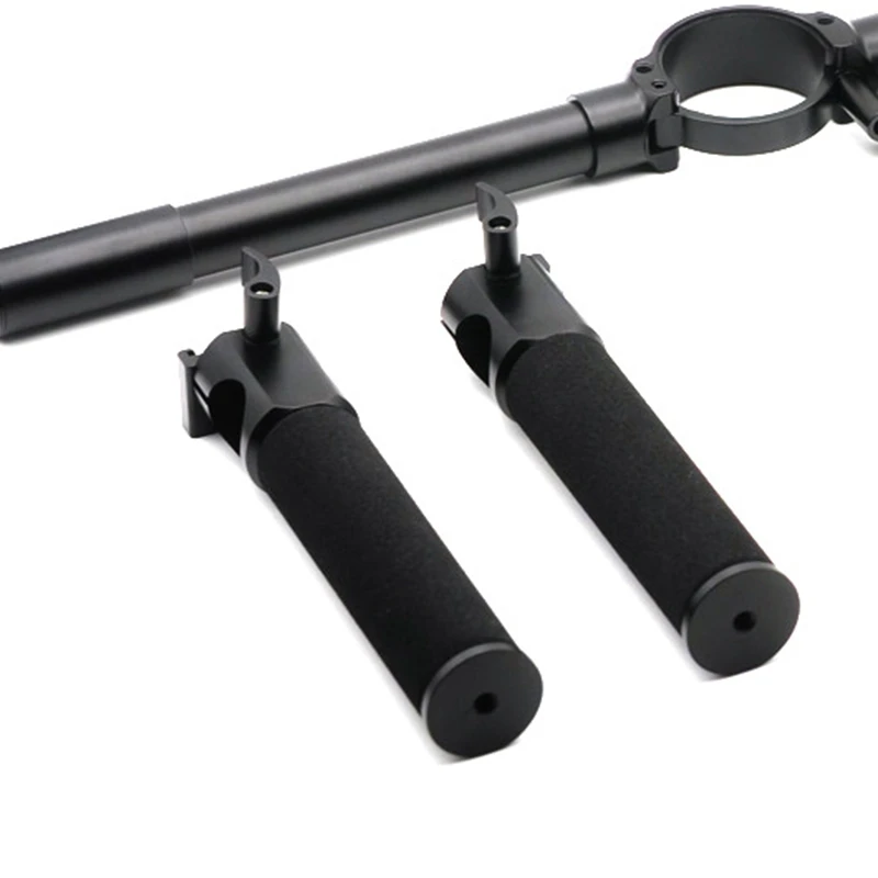 Dual Handheld Grip Bracket Kit Gimbal Extended Handle for Zhiyun Crane 2 Handheld Gimbal Stabilizers Grip Bracket