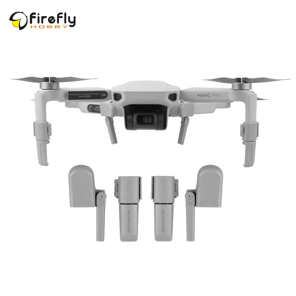 Sunnylife Складная поддержка ног повышение шасси протектор стабилизаторов для Mavic Mini