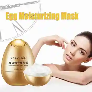 

Yeast Egg Shell Mask Miracle Egg Mask Anti Aging Sleeping Mask Remove Wrinkle Moisturizing Cream Face Skin Care Treatment