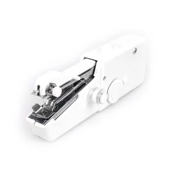 

2019 Mini Portable Handheld Sewing Machines Stitch Sew Needlework Clothes Fabrics Electric Sewing Machine Stitch Set P7Ding
