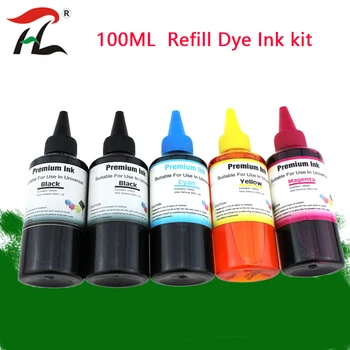 

Universal 100ml Refill Dye Ink Kit for Epson for Canon for HP for Brother All Model Printer ink CISS Ink Voor inkt Tank