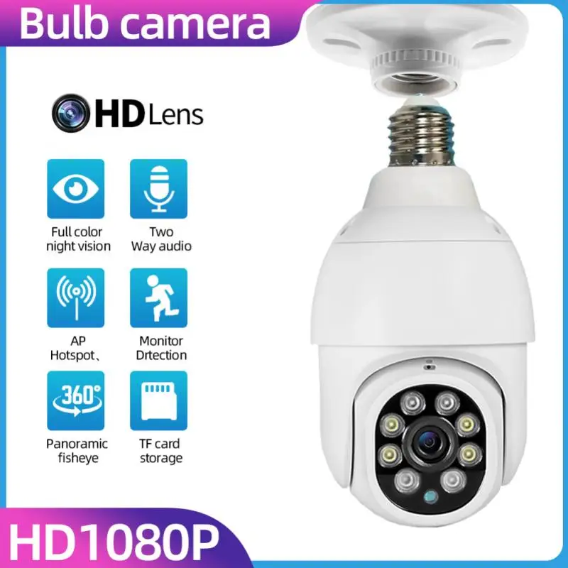 Умная панорамная IP-камера 2MP HD Wi-Fi с поворотом на 360 ° | Безопасность и защита