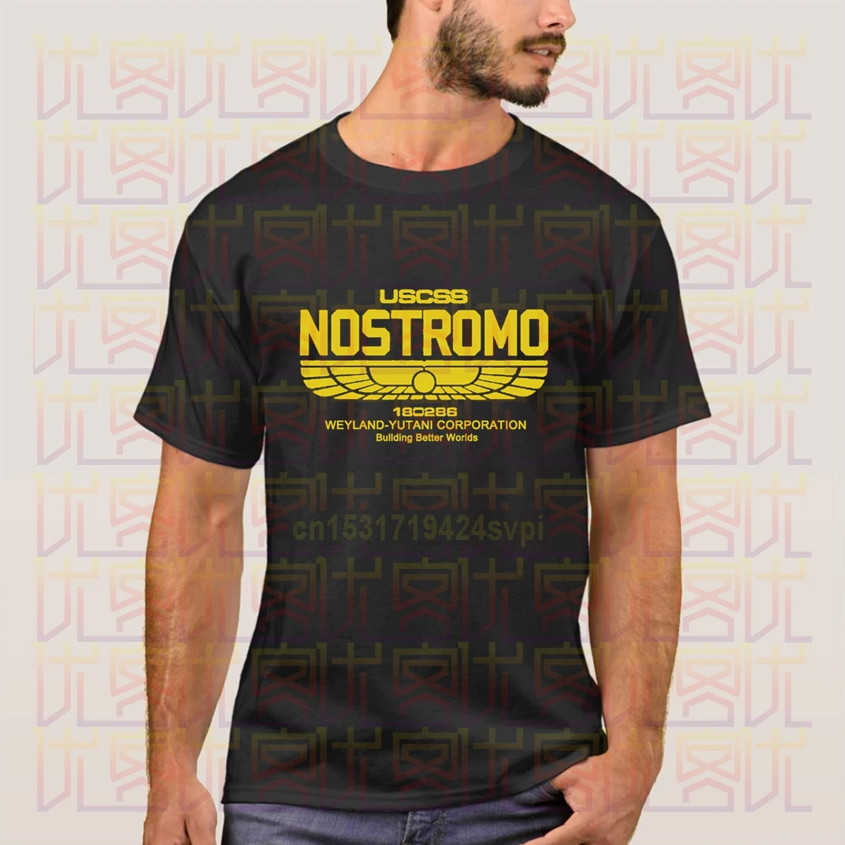 T Shirt Present Newest 2020 Summer Uscss Nostromo 180286 Weyland Yutani Corporation Bullding Better Worlds Logo Cotton Tees Tops | Мужская