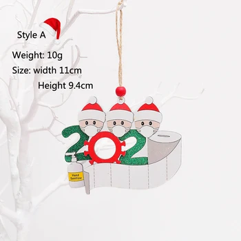

Christmas tree wooden Snowman Pendant Christmas ornament Wooden Snowman Pendant