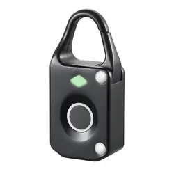 Биометрический водонепроницаемый Противоугонный багажный замок бескнопочный электронный интеллектуальный мини-замок отпечатков пальцев