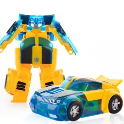 Робот-трансформер модель игрушечной машины детская обучающая игрушка робот Регулируемая игрушка автомобиль детская комната украшения