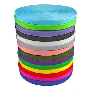 

100 Yards/Lot 23mm Width Ribbon Strap For Sewing Webbing PP Garment Backpack Tape Black Blue Yellow Purple Red White Green Gray