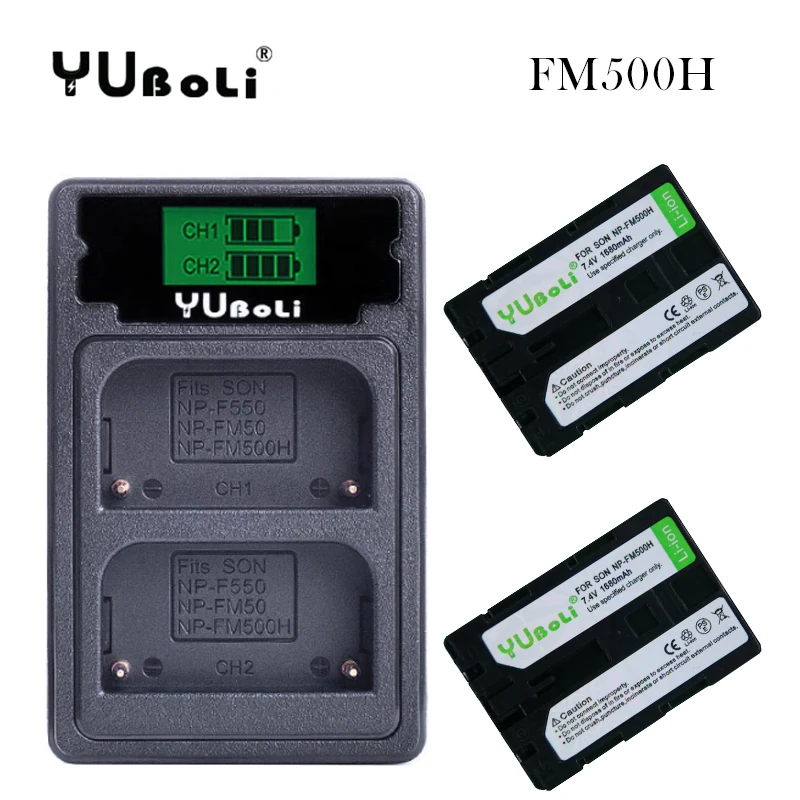 

NP-FM500H Battery +LCD Dual USB Charger for Sony A57/A58/A65/A77/A200/A350/A300/A350/A450/A500/A550/A560/A580/A700/A99/A850