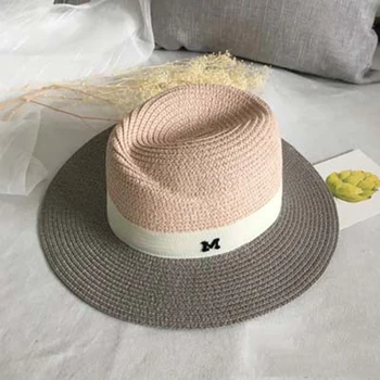 

2020 new big brim hat ladies summer tide beach hat sunscreen sun hat