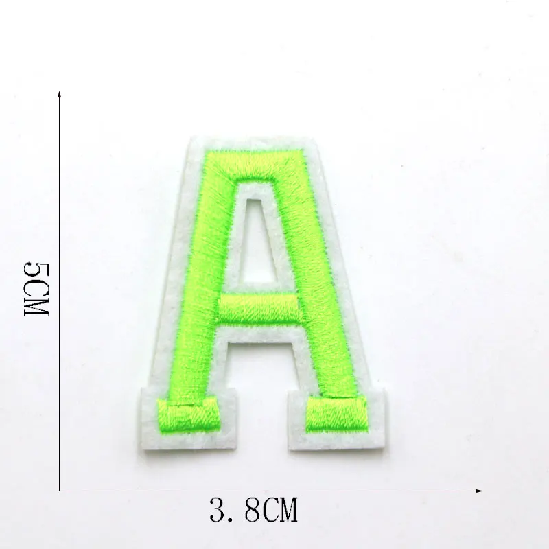 Letters Patches For Clothing Red Iron On Numeral Alphabet Sew Letras  Bordadas Adhesivas Para Ropa Planchar En Parche Embroidered - AliExpress