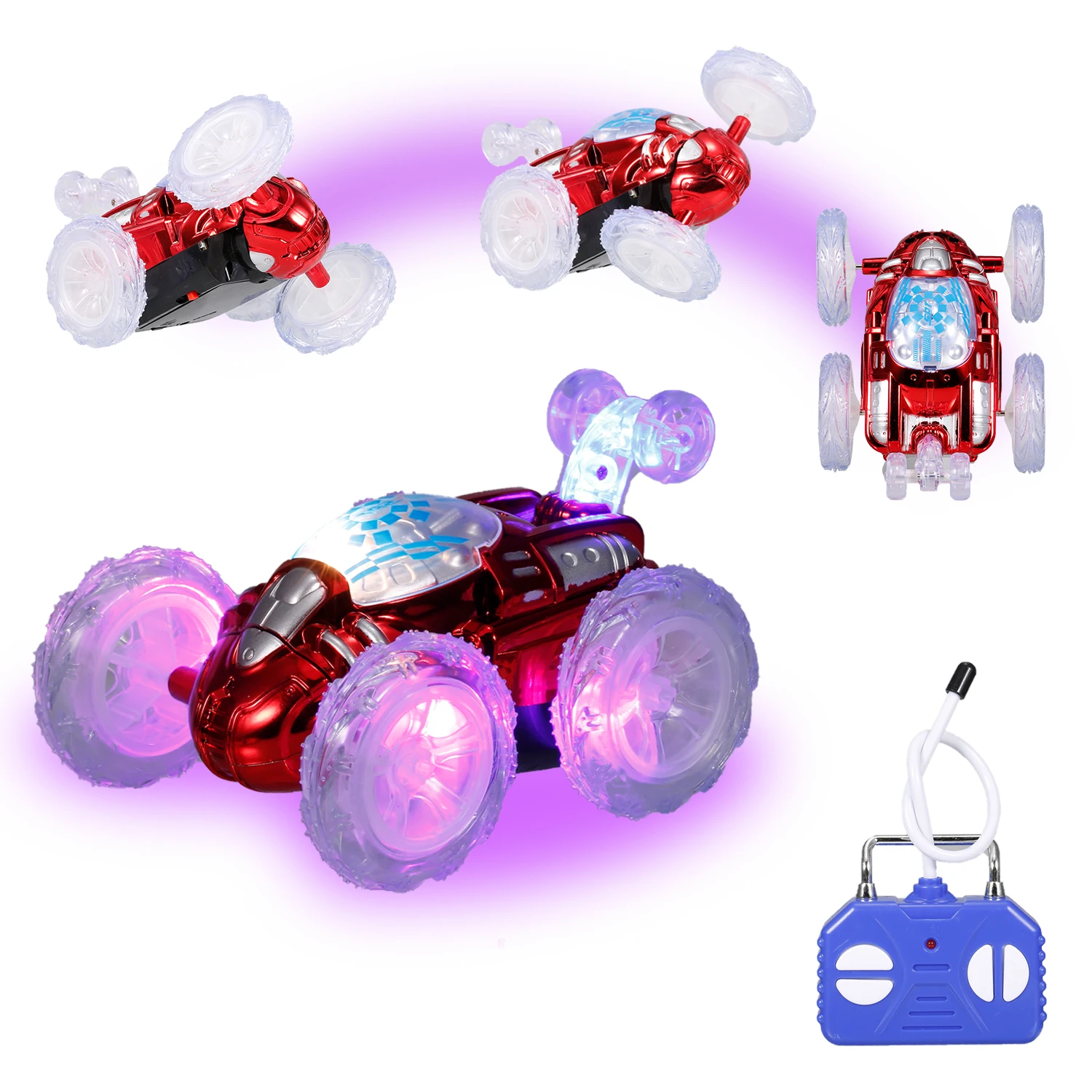 remote control car 999G-27A Remote Control Stunt Car RC Car Toy with Flashing LED Lights 360° Tumbling Mini RC Model Toys Gifts for Kids Children remote control car