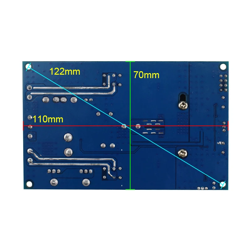 Placa Amplificadora Digital Tda7492e Placa Amplificadora de Alta Potência de 80w Mais 80w com Caixa de Carrinho para Dança e Ajuste de Ganho em Vias - Image 4