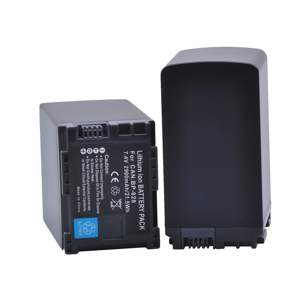 

2900mAh BP-828 BP828 Battery for Canon BP-820 ,HF G21, G30, G40,G50, XA20, XA25, XA45, XA50, XA55, VIXIA GX10