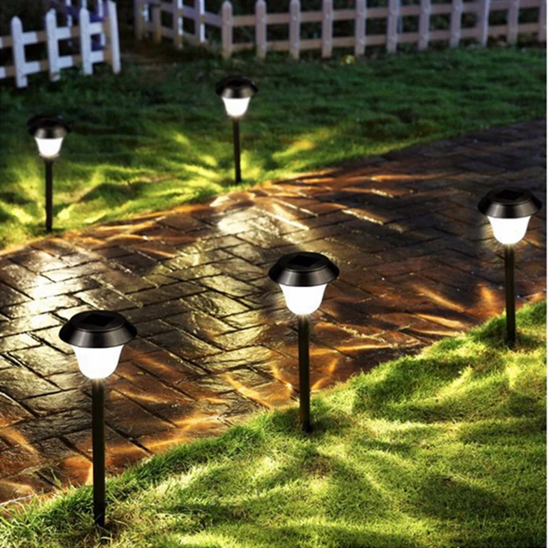 

LukLoy LED Solar Light Solar LED Lawn Light Stainless Steel Garden Decoration Place Light Park Community Villa Courtyard