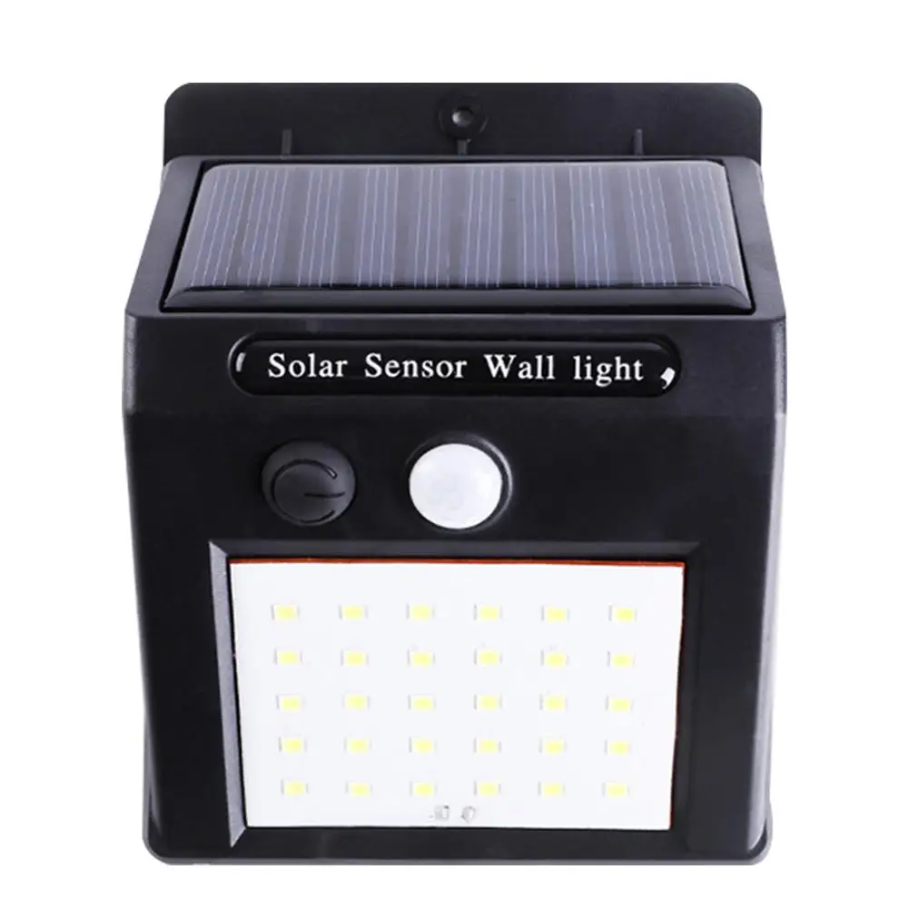 30LED Solar Energy Infrared Human Body Induction Wall Lamp Rainwater-proof Intelligent Resistant High-light Ball Courtyard | Лампы и