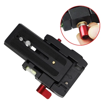 

1Pcs Quick Release QR Plate Clamp Adapter Base Station CL For DSLR Camera Tripod Rail