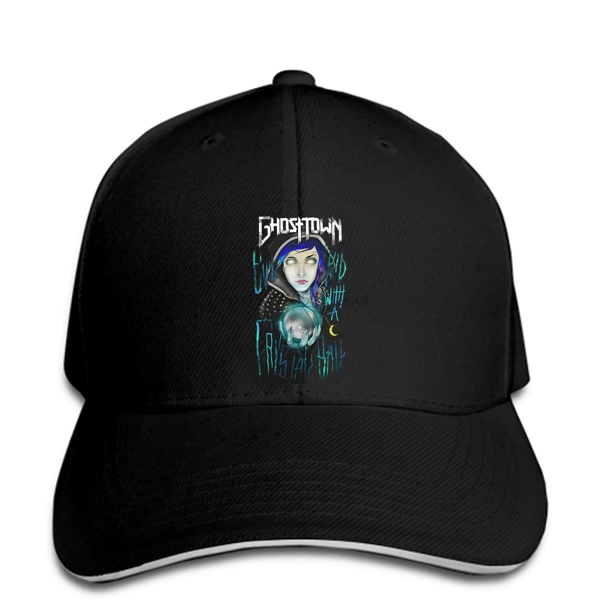 Baseball cap Funny men Print hat novelty snapback women Ghost Town Crystal Ball caps |