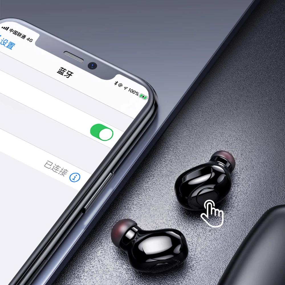 TWS Bluetooth 5,0 наушники беспроводные 6D стерео наушники-вкладыши активная шумоподавление игровая гарнитура для смартфонов HIFI Mini
