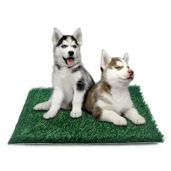 

Pet Artificial Grass Mat Dog Area Landscape Lawn Toilet Synthetic Turf Cat Pupp X4YE
