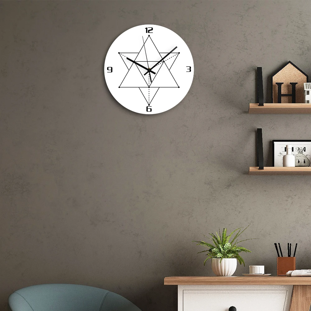 Звезды акриловые DIY настенные часы современный дизайн бесшумные короткие часы декоративные цифровые настенные часы для гостиной домашний декор