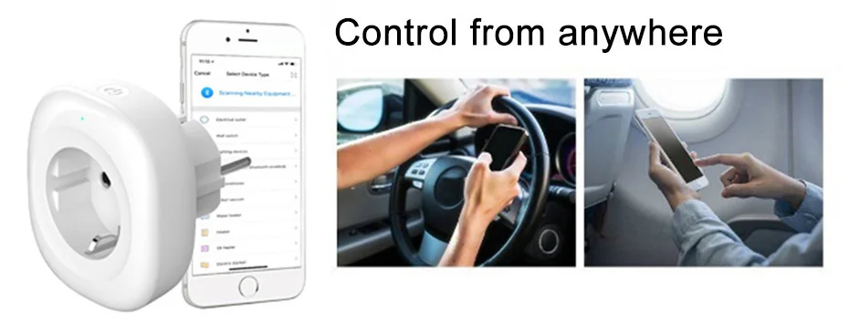 ЕС Wifi умная розетка с USB настенной вилкой электрические розетки Gsm розетка с таймером энергии монитор Мобильный контроль умный дом