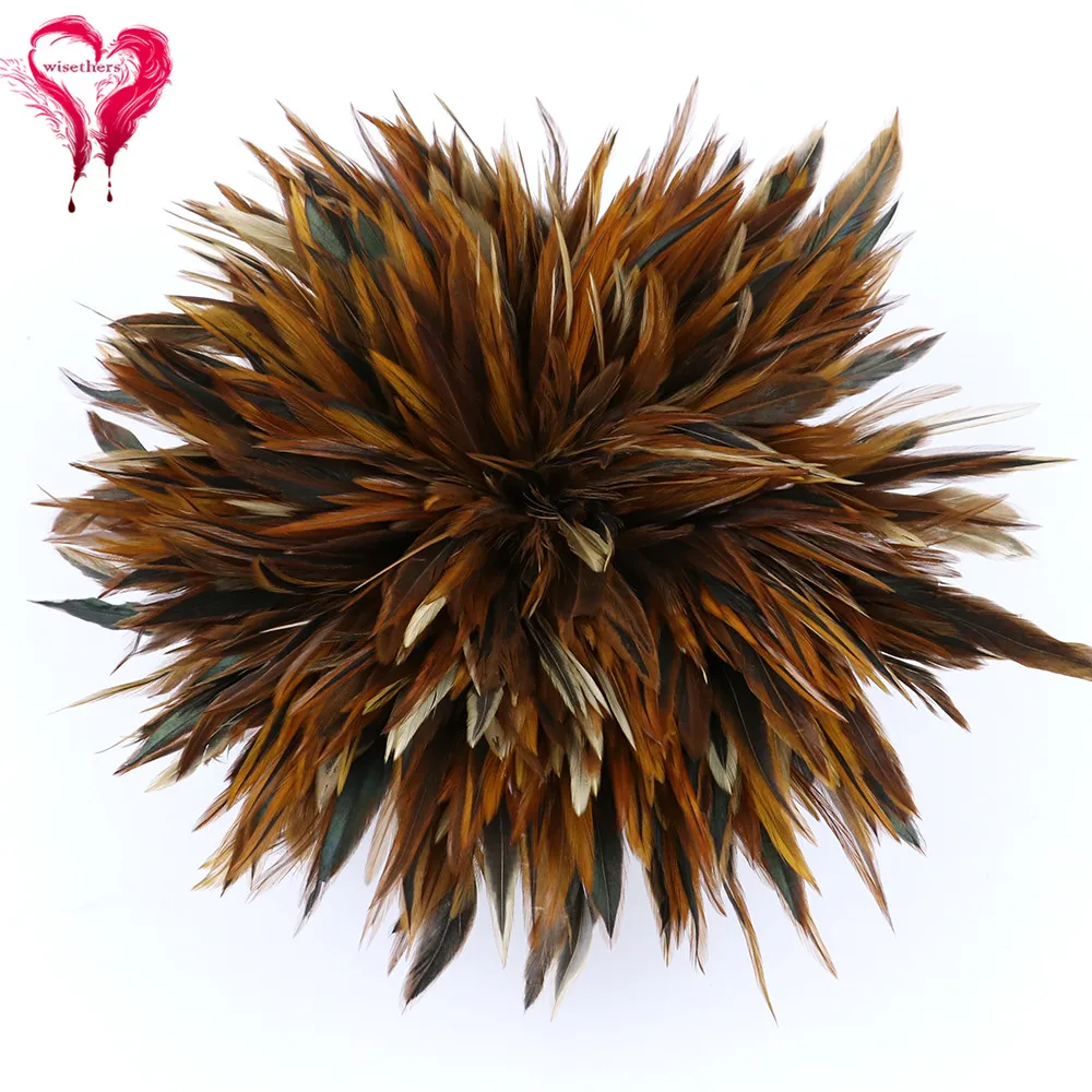 Wisethers 1000 шт натуральный петух фазан feahter DIY Ювелирные изделия Аксессуары для завязывания мух декоративные перья ремесла