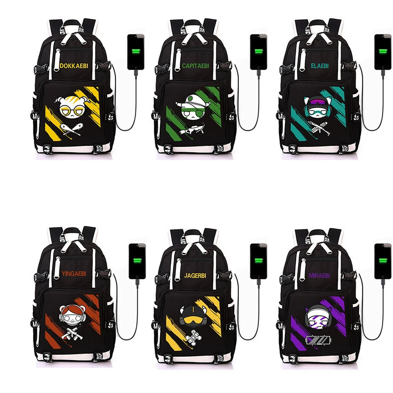 rainbow book bags