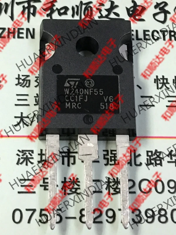 1 шт. новые и оригинальные W240NF55 STW240NF55 TO-247 55V 120A