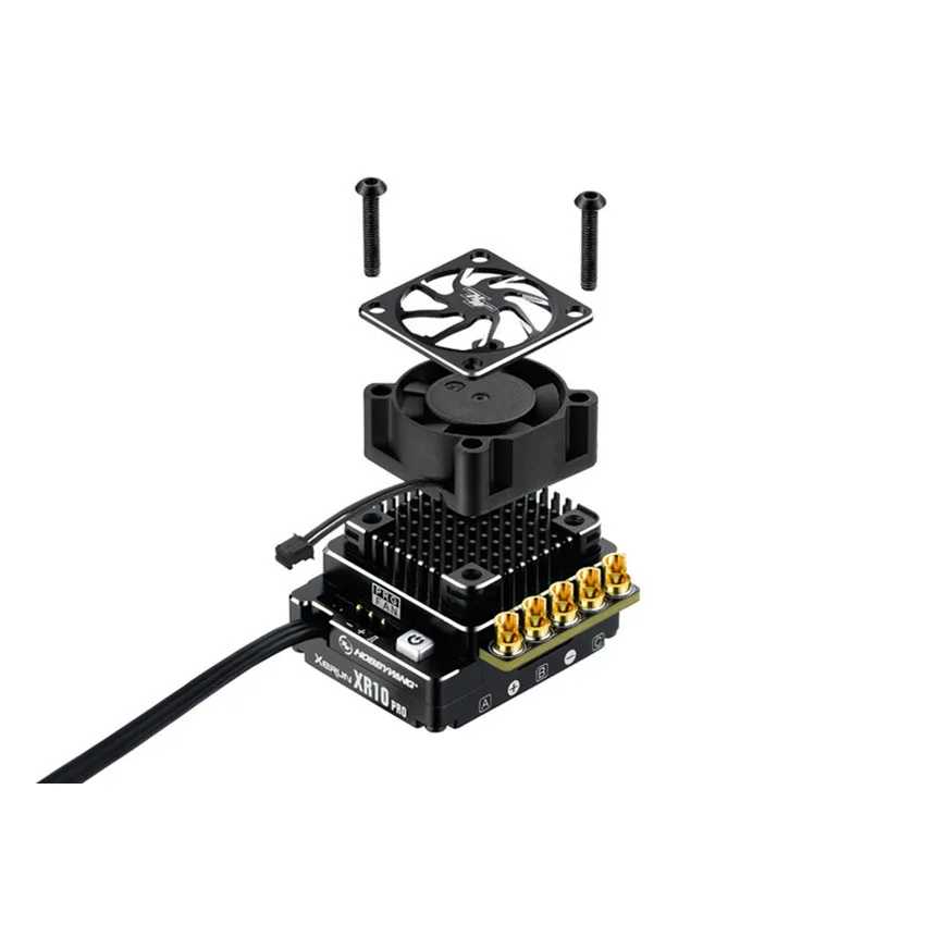 Щеточный электронный регулятор скорости Hobbywing XeRun XR10 PRO G2 ESC отличается высокой производительностью 32-битный M4 микропроцессором для high end Профессиональный гоночный автомобиль