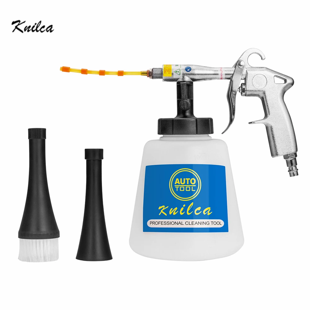 Pistola de limpieza profunda para Interior de coche, lanza Tornador de espuma Gs, con cepillo, novedad, promoción