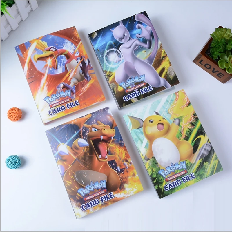Hot 240 pièces support Album jouets Collections cartes à collectionner Album livre haut chargé liste jouets cadeau pour enfants cadeaux de noël