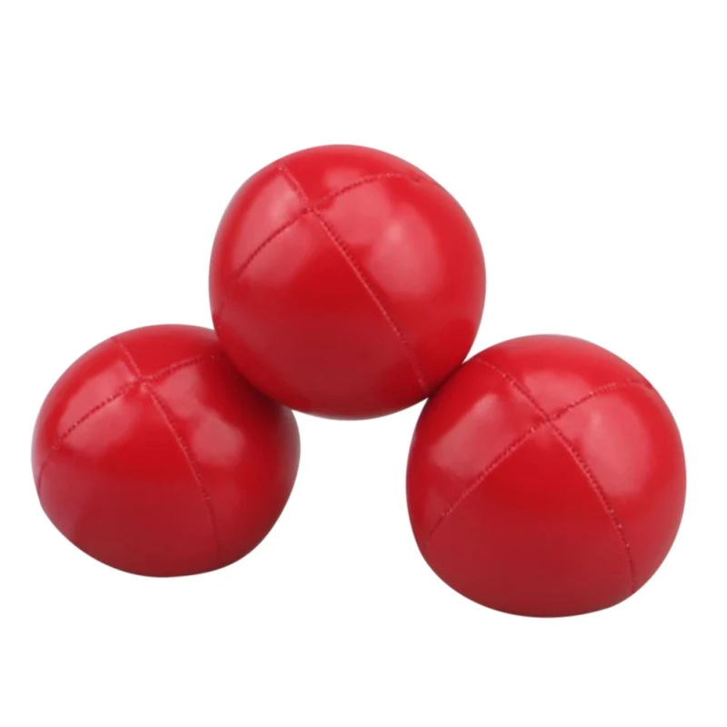 3 шт. мягкие классические жонглированные шапочки из искусственной кожи