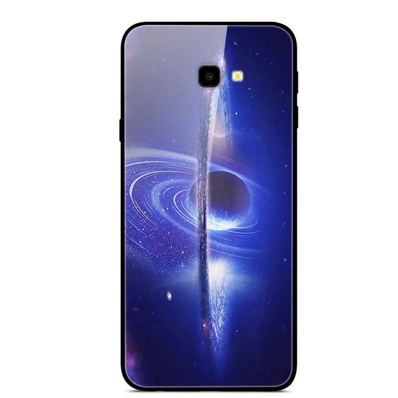 16 Закаленное Стекло чехол для samsung Galaxy J4 чехол s силиконовый чехол Galaxy J4 ЕС J400F J400 телефон для samsung J4 Plus J4 - Цвет: 16