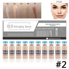 10pcs/Set- BB White Brightening Serum Natural Nude Concealer Skin Whiteing Foundation Facial Beauty Tools
