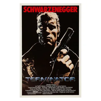 

D0726 The Terminator Movie Silk Fabric Poster Art Decor Indoor Painting Gift