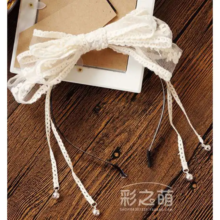 Lolita Lace Headband Bow Hair Accessory