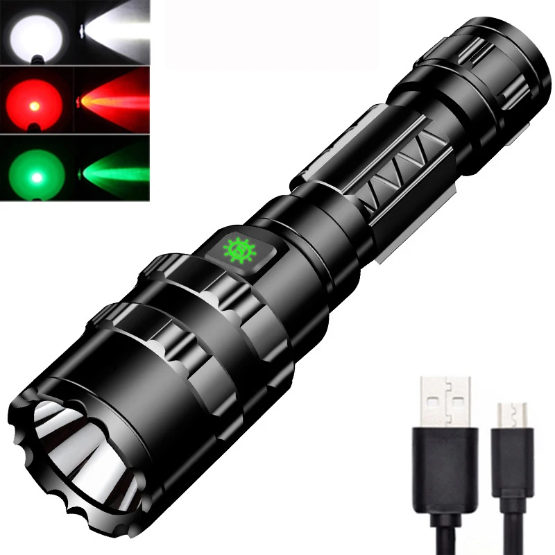 XANES 1102 L2 1600 люмен 5 режимов USB перезаряжаемая яркость длинный Водонепроницаемый светодиодный фонарик переключатель давления 18650 светодиодный фонарик