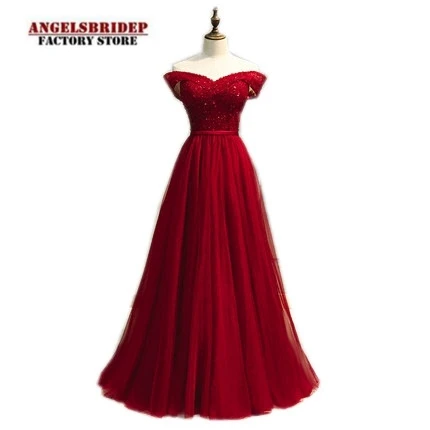 Sexy-Burgundy-Sweetheart-Long-Evening-Dresses-Vestidos-de-festa-Formal-Beading-Empire-Waist-Pageant-Dresses-Women