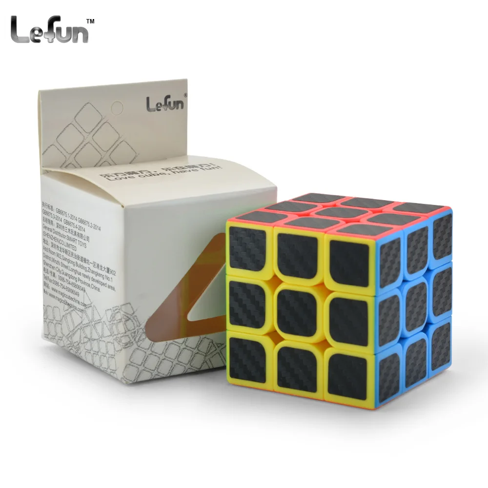 Rubix-Cube скоростные кубики 3x3x3 гладкая Магическая наклейка из углеродного волокна Rubix скоростной кубик крутые детские игрушки детские подарки